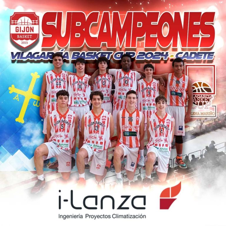 SUBCAMPEONES VILAGARCÍA BASKET CUP 2024 CADETE